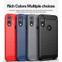 Moto E 2020 case,Motorola E case,with HD Screen Protector,M MAIKEZI Soft TPU Slim Fashion Non-Slip Protective Phone Case Cover for Motorola Moto E (2020)(Black Brushed TPU)