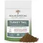 Organic Turkey Tail Mushroom Extract Powder, Vegan & Organic Turkey Tail Bulk Powder Supplement for Immune Support, Wellness & Vitality (45g) Non-GMO & Safe for Pets, Verified Levels of Beta-Glucans Organic Turkey Tail Mushroom Extract Powder, Vegan & Organic Turkey Tail Bulk Powder Supplement for Immune Support, Wellness & Vitality (45g) Non-GMO & Safe for Pets, Verified Levels of Beta-Glucans