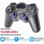 Controller Gamepad Android Wireless Joystick Gamepad with OTG Converter Ps3/smartphone Tablet Smart Tv Box,Black