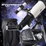 Telescope for Kids 70mm Apeture Travel Scope 400mm AZ Mount - Good Partner to View Moon and Planet - Good Travel Telescope with Backpack for Kids and Beginners