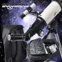 Telescope for Kids 70mm Apeture Travel Scope 400mm AZ Mount - Good Partner to View Moon and Planet - Good Travel Telescope with Backpack for Kids and Beginners Telescope for Kids 70mm Apeture Travel Scope 400mm AZ Mount - Good Partner to View Moon and Planet - Good Travel Telescope with Backpack for Kids and Beginners
