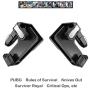 Phone Triggers,Zeesean PUBG Mobile Controller No Need to Remove Phone Case,1 Pair of Mobile Game Controller for Fornite/Knives Out/Rules of Survival,Upgraded Metal Edition,Black