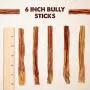 Downtown Pet Supply 6 and 12 inch Junior Thin Bully Sticks for Dogs (Bulk Bags by Weight) - All Natural Dog Dental Chew Treats, High in Protein, Great Alternative to Rawhides