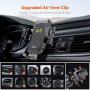 TORRAS Ultimate Car Wireless Charger Mount[Extreme Speed], Qi Super Fast Charging Air Vent Phone Holder for iPhone SE/11/11 Pro/11Pro Max/8 Plus/8/XR/XS Max Samsung Galaxy S10/S9/S8/Note 10/10+