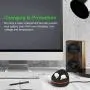 COSOOS Smart Charging Station Dock Cradle for Galaxy Buds, Charging Case Replacement, Earbuds Docking Station Compatible with Samsung Galaxy Buds, Galaxy Buds+ (Black) COSOOS Smart Charging Station Dock Cradle for Galaxy Buds, Charging Case Replacement, Earbuds Docking Station Compatible with Samsung Galaxy Buds, Galaxy Buds+ (Black)