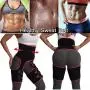Waist training device, three-in-one waist and thigh trimmer docking lift body shaping and hip belt shaping neoprene thigh shaper, slimming shaping belt high waist sports belt (Rose red, 2XL/3XL) Waist training device, three-in-one waist and thigh trimmer docking lift body shaping and hip belt shaping neoprene thigh shaper, slimming shaping belt high waist sports belt (Rose red, 2XL/3XL)