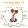 9ABOY Dog Squeaky Toys Stuffed Chew Toy Soft Bone Shaped Interactive Toy Durable Squeak Plush Pet Toys for Outward Hound Throw Aggressive Chewers for Small and Medium Dogs with Squeakers (2 Pack) 9ABOY Dog Squeaky Toys Stuffed Chew Toy Soft Bone Shaped Interactive Toy Durable Squeak Plush Pet Toys for Outward Hound Throw Aggressive Chewers for Small and Medium Dogs with Squeakers (2 Pack)