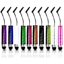 BFY 10 Pcs 2 in 1 Universal Slim Capacitive Styli/stylus Pen for iPhone 4/4S 5/5S 6/6P, iPad Air, iPad Mini, Android Smart Phone and All Touch screen Devices in Assorted Colors