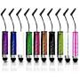 BFY 10 Pcs 2 in 1 Universal Slim Capacitive Styli/stylus Pen for iPhone 4/4S 5/5S 6/6P, iPad Air, iPad Mini, Android Smart Phone and All Touch screen Devices in Assorted Colors