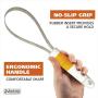 Wahl Double-sided Shedding Blade for pet dog or cat hair or fur by The Brand Used By Professionals.  #858408,Orange/White