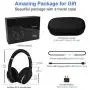 Noise Cancelling Headphones Real Over Ear,Wireless Lightweight Srhythm Durable Foldable Deep Bass Hi-Fi Stereo Bluetooth Headset with Mic and Wire for TV, PC, Cell Phone- Low Latency Noise Cancelling Headphones Real Over Ear,Wireless Lightweight Srhythm Durable Foldable Deep Bass Hi-Fi Stereo Bluetooth Headset with Mic and Wire for TV, PC, Cell Phone- Low Latency