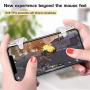 AnoKe Mobile Game Controller - Cellphone Game Trigger/Mobile Gaming Controller Compatible with Android iOS, L1R1 Sensitive Shoot Mobile Phone Joystick (2 Triggers)