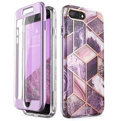 i-Blason Cosmo Glitter Clear Bumper Case for iPhone 8 Plus/iPhone 7 Plus (Ameth)