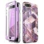 i-Blason Cosmo Glitter Clear Bumper Case for iPhone 8 Plus/iPhone 7 Plus (Ameth)