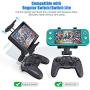 OIVO Switch Pro Controller Clip Mount for Nintendo Switch/Switch Lite, Clip Clamp Holder Mount for Nintendo Switch Pro Controller - Adjustable Stand Included (2 in 1)