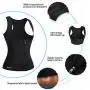Junlan Sauna Sweat Vest Slim Tummy Shaper Waist Trainer Vest with Zipper for Workout Women Tank Top Corset Junlan Sauna Sweat Vest Slim Tummy Shaper Waist Trainer Vest with Zipper for Workout Women Tank Top Corset