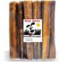 Downtown Pet Supply 6 and 12 inch Premium All Natural Beef Bully Sticks, Jumbo Extra Thick Dog Dental Chew Treats - No Grain, High in Protein, Low in Fat