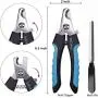 Dog Nail Clippers Pet Nail Trimmers Nail File Set Razor Sharp Blades Safety Guard Sturdy Non Slip Handles Professional Grooming Tool for Large and Small Animals Vet Recommended Dog Nail Clippers Pet Nail Trimmers Nail File Set Razor Sharp Blades Safety Guard Sturdy Non Slip Handles Professional Grooming Tool for Large and Small Animals Vet Recommended