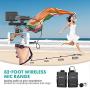 Movo Wireless Smartphone Video Kit V2+ with Tripod, Grip, Wireless Lavalier Microphone, LED Light and Remote - YouTube Equipment for iPhone 6, 6S, 7, 8, X, XS, XS Max, XR, 11, 11 Pro, Samsung Galaxy