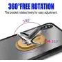HENGBANG Multipurpose Phone Bracket, Phone Ring Holder - Two in ONE Multipurpose Mobile Phone Bracket Holder Stand 360 Degree Rotation for Car Home, Multiple-Angle Car Phone Mount(Gold)