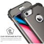 iPhone 8 Case, iPhone 7 Case, BENTOBEN Heavy Duty Shockproof 3 in 1 Slim Hybrid Hard PC Soft Silicone Rubber Bumper Rugged Protective Phone Case Cover for iPhone 8 /iPhone 7 (4.7") Gunmetal