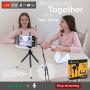 Professional Grade 2 Lavalier Lapel Microphones Set for Dual Interview - Dual Lavalier Microphone - 2 Lavalier Microphone Set - Perfect as Blogging Vlogging Interview Microphone for iPhone 6, 7, 8, X