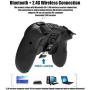 PG-9090 Wireless +2.4G Double Gamepad Joystick Multimedia Game Controller Compatible IPhone8/XR/XS for Most Android Mobile Phone Tablet PC