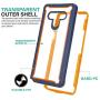 CasemartUSA Phone Case for [LG Stylo 6], [Fuze Series][Navy Blue] Shockproof Defender Transparent Protective Bumper Cover for LG Stylo 6 (Cricket, Boost, Sprint, T-Mobile, Metro, Verizon)