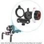 Neewer Follow Focus with Gear Ring Belt for Canon Nikon Sony and Other DSLR Camera Camcorder DV Video Fits 15mm Rod Film Making System,Shoulder Support,Stabilizer,Movie Rig(Red+Black)