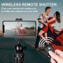 Tripod for iPhone/Android Phone, Goofoto Flexible Phone Tripod with Wireless Remote, Bendable Smartphone Tripod Mini Vlogging Tripod Stand Holder for Camera Mobile Cell Phone(Upgraded)