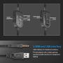 ONIKUMA Gaming Headset - Updated K8 Headset Gaming for PS4 New Xbox One, Stereo Over-Ear Headphones & Noise-canceling Microphone with Mic for PC Computer Mac Laptop Nintendo Switch Games (Black)