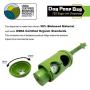 PET N PET Poop Bags 720 Counts Dog Poop Bags Refill Rolls,EPI Additive ASTM D6954 Dog Waste Bags With 1 Free Biobased Dispenser (The Dispenser Meet Eco-Certified by USDA)
