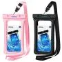 Mpow 084 Waterproof Phone Pouch Floating, IPX8 Universal Waterproof Case Underwater Dry Bag Compatible iPhone 11/Xs Max/Xr/X/8/8plus/7plus Galaxy s10/s9 Note 10/9 Google Pixel up to 6.5" (Black+Pink) Mpow 084 Waterproof Phone Pouch Floating, IPX8 Universal Waterproof Case Underwater Dry Bag Compatible iPhone 11/Xs Max/Xr/X/8/8plus/7plus Galaxy s10/s9 Note 10/9 Google Pixel up to 6.5" (Black+Pink)