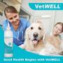 VetWELL Dog Ear Cleaner Solution & Infection Treatment for Dogs & Cats, Anti-Fungal Tris Otic Cleanser Drops Eliminates Yeast, Odor Helps Relieve Infections Due to Yeast, Mites & Bacteria - 12oz