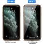 iPhone 11 Pro Case, ZHIKE Anti-Peep Magnetic Adsorption Case Front and Back Tempered Glass Full Screen Coverage One-Piece Design Flip Privacy Cover (Anti Spy-Clear Golden)
