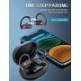 Bluetooth Headphones, Spidoc 5.0 Auto Pairing Deep Bass HiFi Stereo Sound True Wireless Earbuds in Ear Bluetooth Earphones Binaural Call Headset with Built in Mic and Charging Case for Sports Running