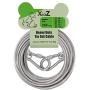 XiaZ Dog Runner Tie Out Cable Dog Leash Run Trolley Training Lead, Steel Wire Pet Runner for Large Dogs Up to 250 Pound