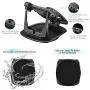 Car Phone Holder, Loncaster 360°Rotating Car Phone Mount, Silicone Dashboard Car Phone Holder Compatible for iPhone, Android Smart Phones, GPS and More Devices