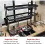 Over Sink Dish Drying Rack, Boosiny 2 Tier Stainless Steel Expandable Kitchen Dish Rack (27.5 - 33.5), Adjustable Large Dish Drainer Shelf with Utensil Holder, Over the Sink Storage Rack Organizer Over Sink Dish Drying Rack, Boosiny 2 Tier Stainless Steel Expandable Kitchen Dish Rack (27.5 - 33.5), Adjustable Large Dish Drainer Shelf with Utensil Holder, Over the Sink Storage Rack Organizer