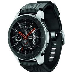 Samsung Galaxy Watch smartwatch (46mm, GPS, Bluetooth) – Silver/Black (US Version with Warranty)