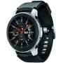 Samsung Galaxy Watch smartwatch (46mm, GPS, Bluetooth) – Silver/Black (US Version with Warranty)