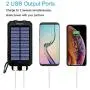 Solar Charger 20000mAh YOESOID Portable Solar Power Bank with Dual USB Output Waterproof External Battery Pack Compatible Most Smart Phones and Tablets Solar Charger 20000mAh YOESOID Portable Solar Power Bank with Dual USB Output Waterproof External Battery Pack Compatible Most Smart Phones and Tablets