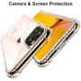 CANSHN iPhone 11 Pro Max Case, Clear Protective Heavy Duty Case with Soft TPU Bumper [Slim Thin] Case for iPhone 11 Pro Max 6.5 Inch (2019)-Crystal Clear