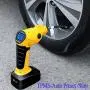 CARYWON Portable Air Compressor Pump Cordless Tire Inflator with Digital Display and LED Lights ,Built-in Power Bank Perfect for Car Bicycle Air Mattresses Airboat Airbed Basketballs CARYWON Portable Air Compressor Pump Cordless Tire Inflator with Digital Display and LED Lights ,Built-in Power Bank Perfect for Car Bicycle Air Mattresses Airboat Airbed Basketballs