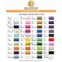 New brothread 42 Spools 1000M (1100Y) Polyester Embroidery Machine Thread Kit for Professional Embroiderer and Beginner