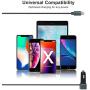 iPhone Car Charger, 3ft [Apple MFI Certified] Lighting Car Charger with Extra QC 3.0 USB Port for iPhone 11, X, XR, XS, 8, 8 Plus, 7, 7 Plus 6S / 6S Plus, 6 Plus, SE, 5S, iPad Pro, Air 2, Mini 4