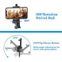Selfie Stick Tripod, 51" Extendable Tripod Stand with Cell Phone Mount Holder & Wireless Remote,Compatible with iPhone 11,11 pro,Xs,X,8,7,6 Plus,Samsung Galaxy S9,S8,S7 Plus,Note 8, Gopro,More