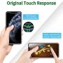 [4 Pack] QHOHQ 2 Pack Tempered Glass Screen Protector +2 Pack Tempered Glass Camera Lens Protector for Apple iPhone 11 Pro(5.8"),[9H Hardness] HD Transparent Scratch-Resistant [Bubble Free]