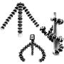 DAISEN Octopus Camera Holder and Phone Tripod for iPhone/Universal Smartphone, White (4326573160)