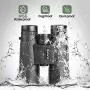 Binoculars Compact for Adults Bird Watching Clearly - 12X42 High Definition Traveler Large-View - Novel Modeling and Lightweight - Binocular Great for Outdoor Sports Games and Concerts Binoculars Compact for Adults Bird Watching Clearly - 12X42 High Definition Traveler Large-View - Novel Modeling and Lightweight - Binocular Great for Outdoor Sports Games and Concerts